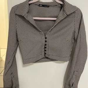 BRAND NEW CROPPED ZARA BLAZER